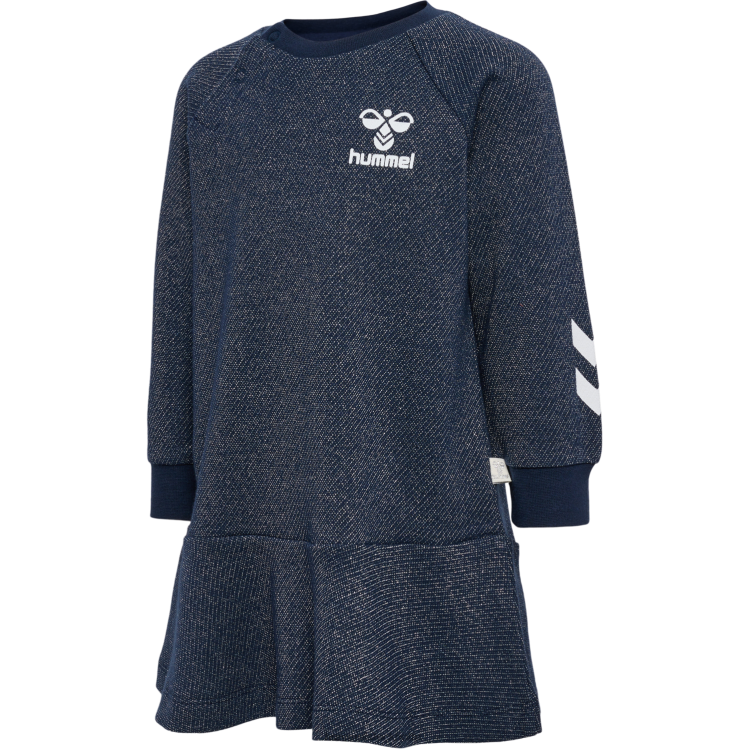 se Hummel barn hmlsally klänning l/s LL40V4123 "cirkel kjol klänning"