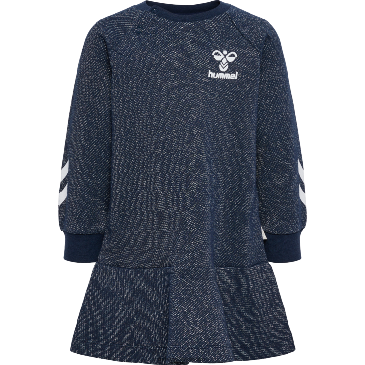 se Hummel barn hmlsally klänning l/s LL40V4123 \"cirkel kjol klänning\"