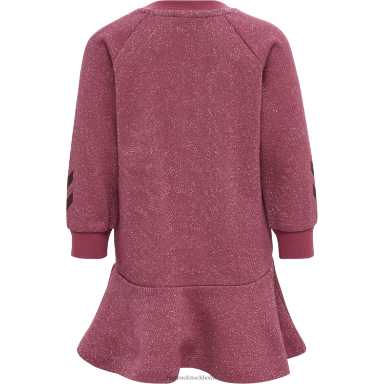 se Hummel barn hmlsally klänning l/s LL40V4284 \"cirkel kjol klänning\"