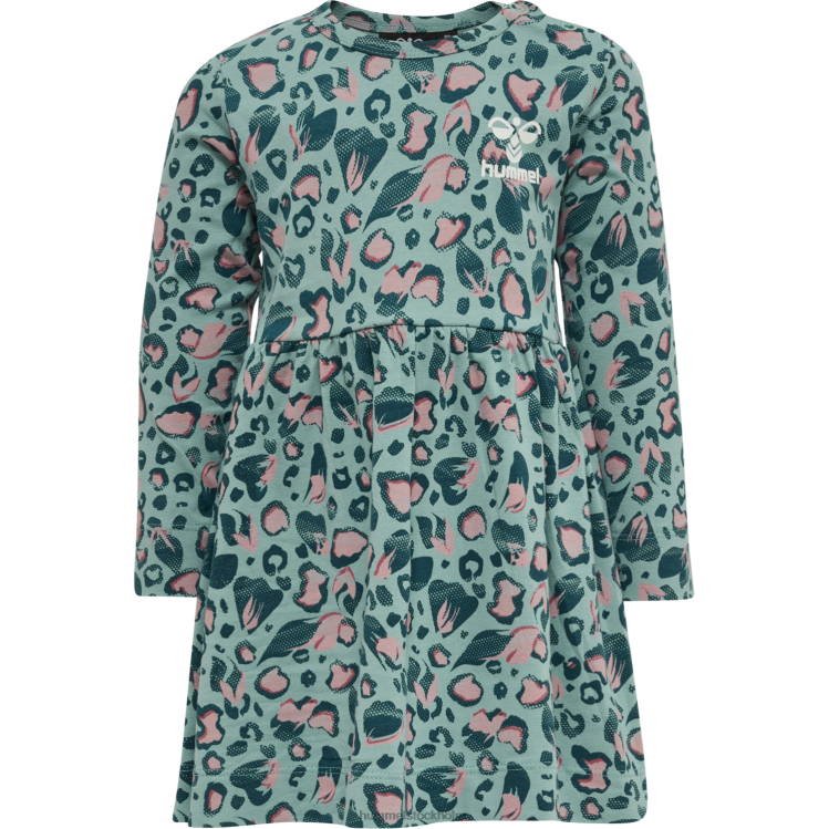 se Hummel barn hmlsonja klänning l/s LL40V4561 \"jersey klänning\"