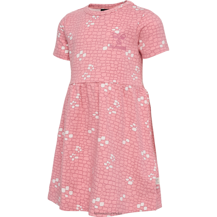 se Hummel barn hmlzanzi klänning s/s LL40V4060 "kortärmad klänning"