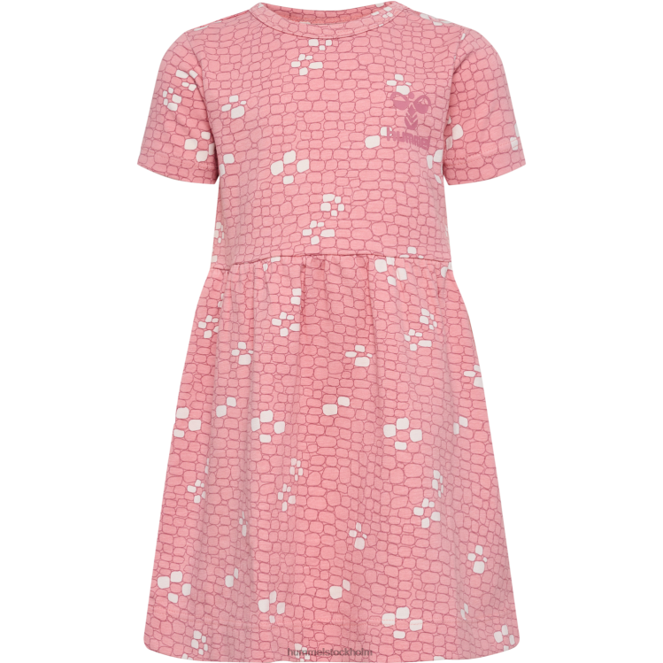 se Hummel barn hmlzanzi klänning s/s LL40V4060 \"kortärmad klänning\"