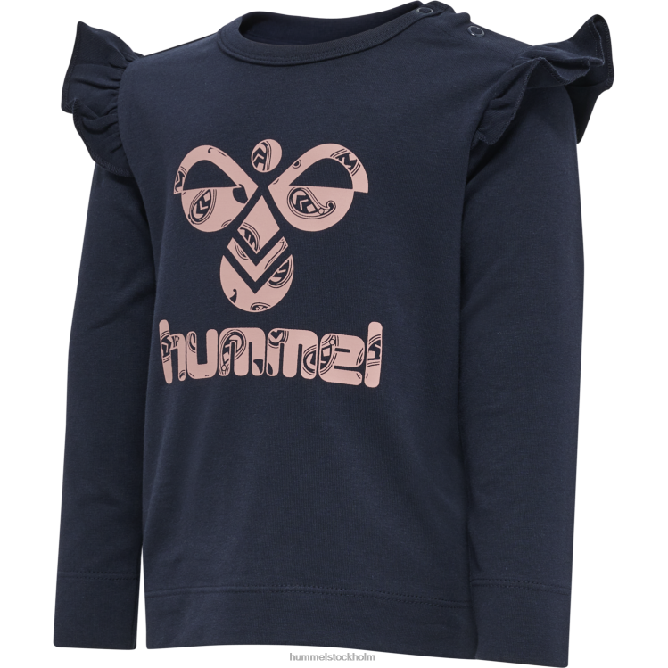 se Hummel barn hmlartemis t-shirt l/s LL40V4434 "långärmad t-shirt"