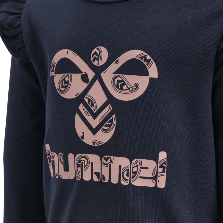 se Hummel barn hmlartemis t-shirt l/s LL40V4434 \"långärmad t-shirt\"
