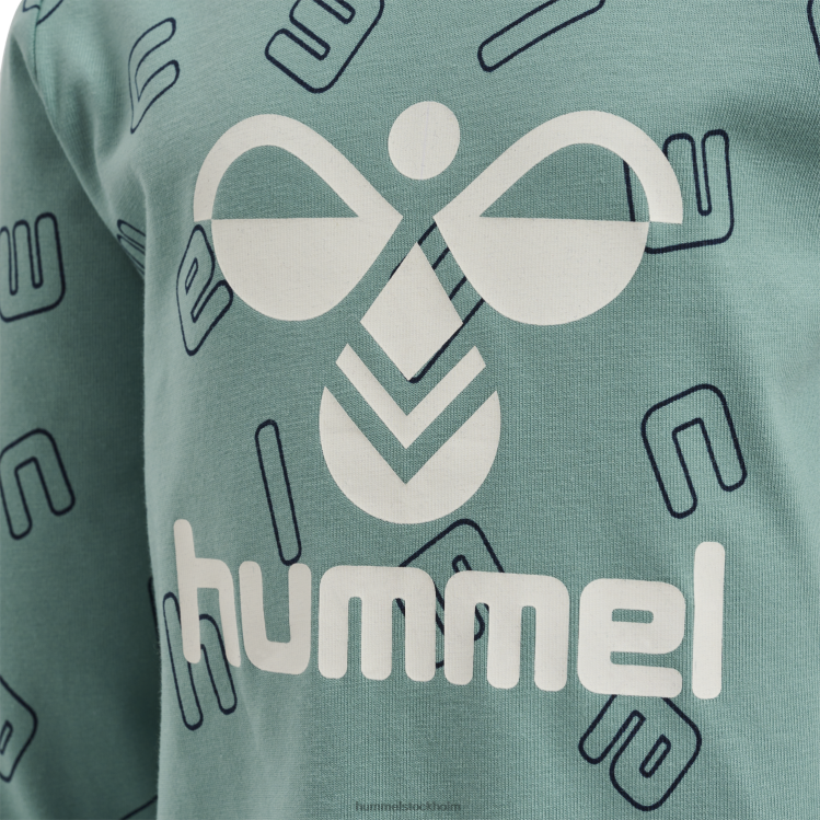 se Hummel barn hmlathens t-shirt l/s LL40V4535 \"långärmad t-shirt\"