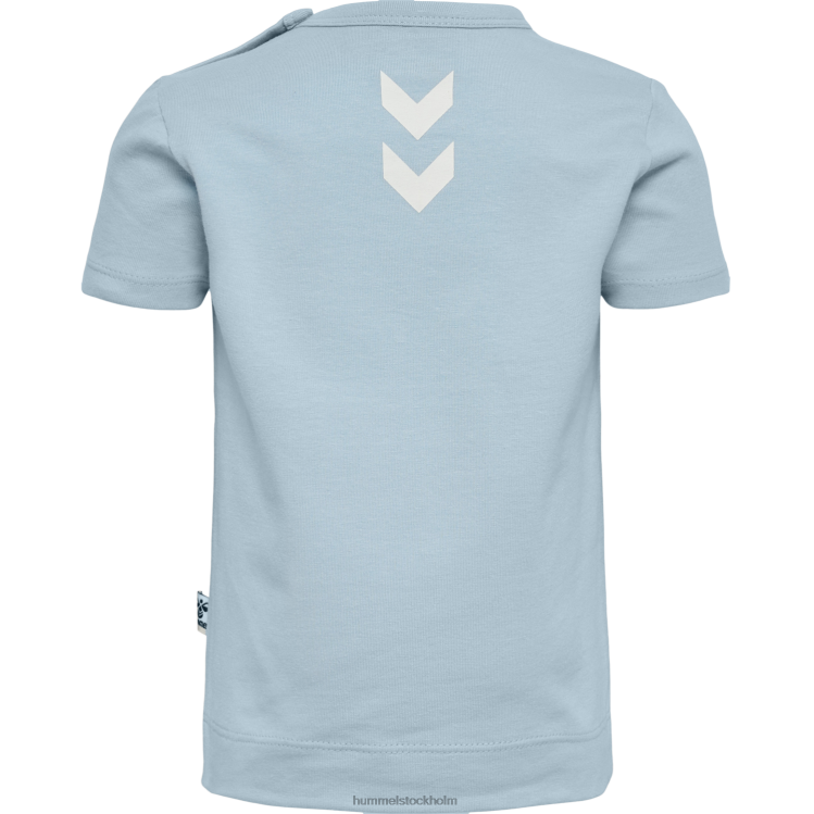 se Hummel barn hmlazur block t-shirt s/s LL40V4090 \"kortärmad t-shirt\"