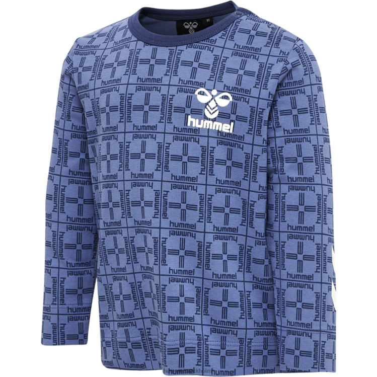 se Hummel barn hmlcheck t-shirt l/s LL40V4233 "långärmad t-shirt"