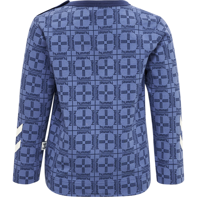 se Hummel barn hmlcheck t-shirt l/s LL40V4233 \"långärmad t-shirt\"
