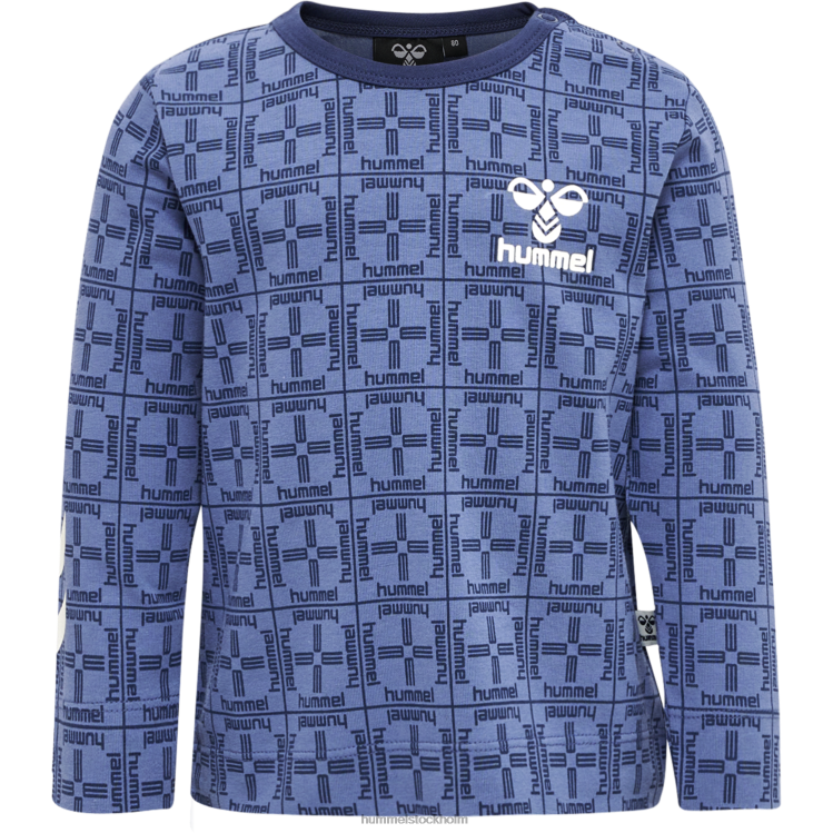 se Hummel barn hmlcheck t-shirt l/s LL40V4233 \"långärmad t-shirt\"