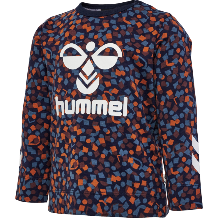 se Hummel barn hmlconfetti t-shirt l/s LL40V4252 "långärmad t-shirt"