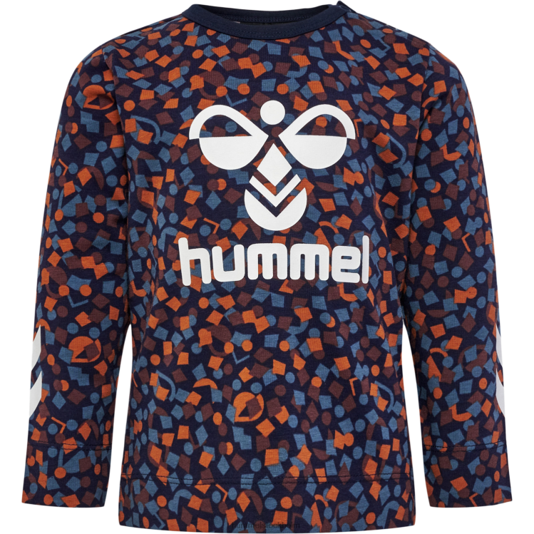 se Hummel barn hmlconfetti t-shirt l/s LL40V4252 \"långärmad t-shirt\"