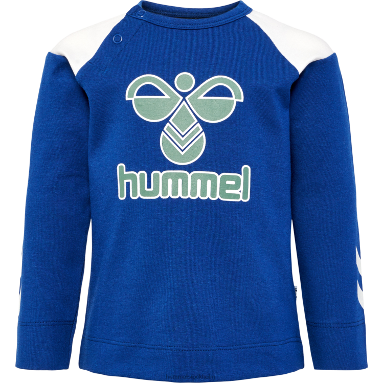 se Hummel barn hmldevon t-shirt l/s LL40V4219 \"långärmad t-shirt\"