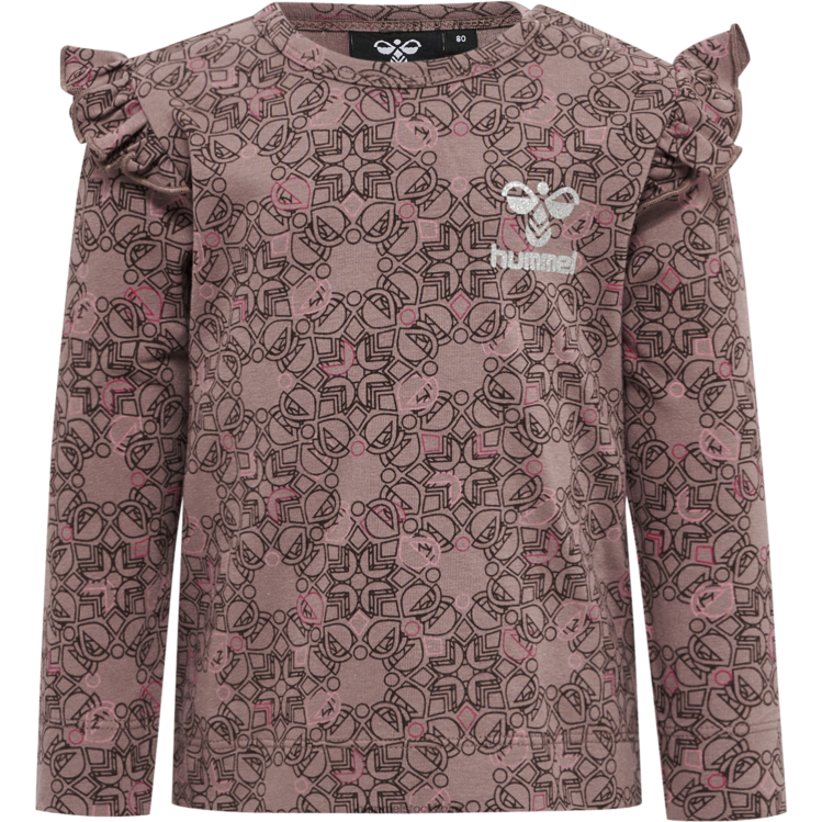 se Hummel barn hmlfia t-shirt l/s LL40V4169 \"långärmad t-shirt\"