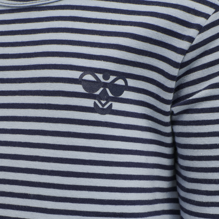 se Hummel barn hmlloui t-shirt l/s LL40V4598 \"randig t-shirt\"