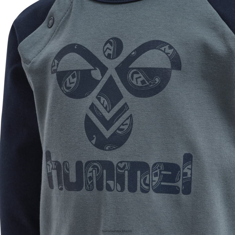 se Hummel barn hmlmarcus t-shirt l/s LL40V4528 \"långärmad t-shirt\"