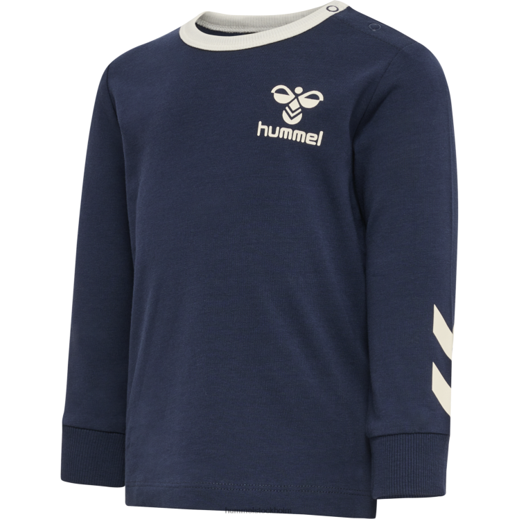 se Hummel barn hmlmaule t-shirt l/s LL40V4288 "långärmad t-shirt"