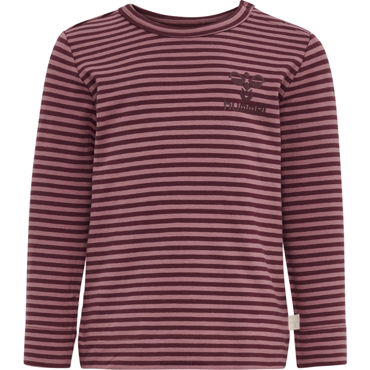 se Hummel barn hmlmulle t-shirt l/s LL40V4286 \"långärmad t-shirt\"