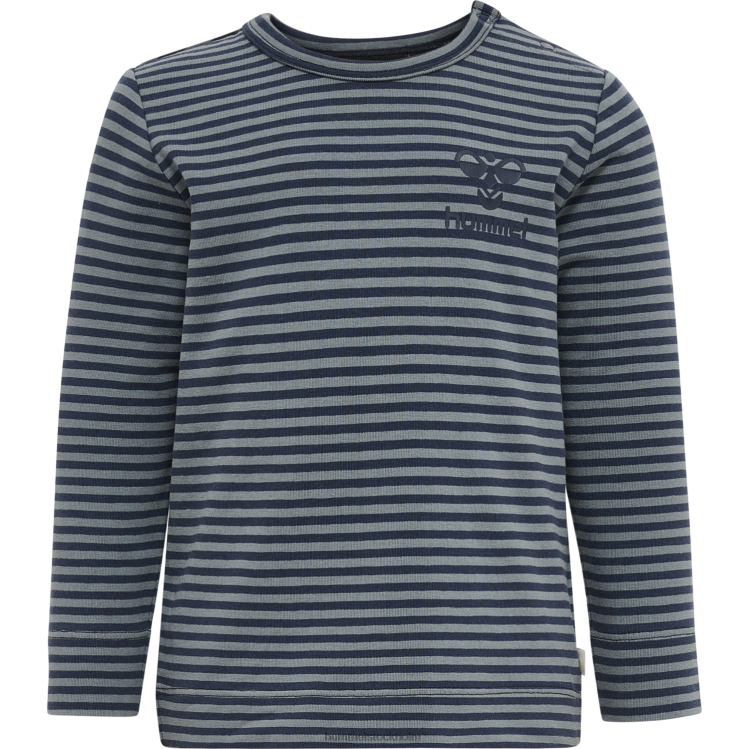 se Hummel barn hmlmulle t-shirt l/s LL40V4292 \"långärmad t-shirt\"