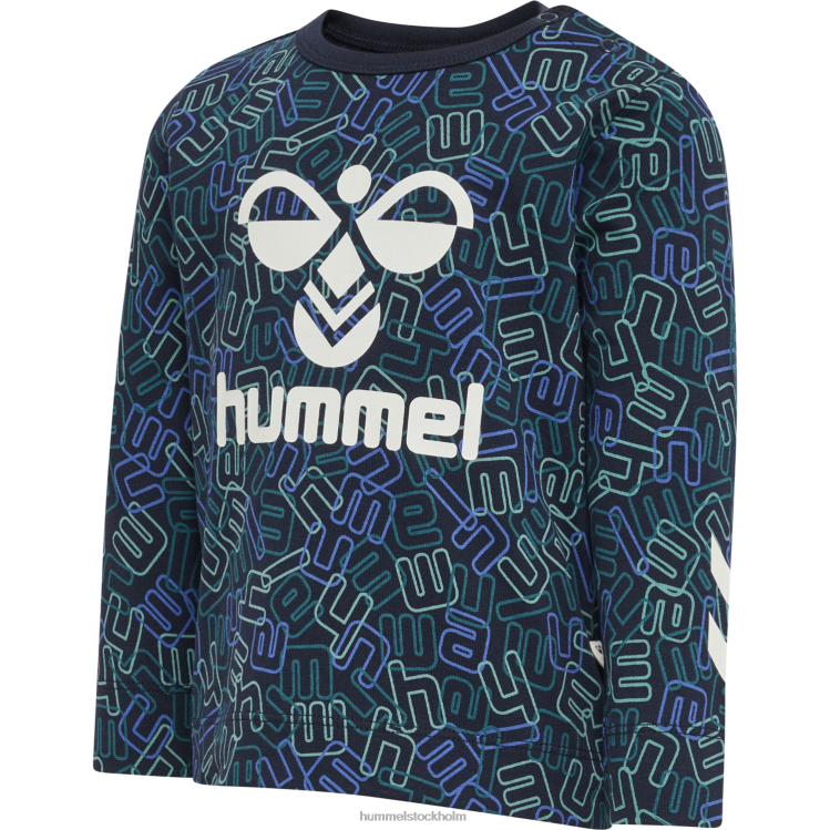 se Hummel barn hmlolly t-shirt l/s LL40V4419 "långärmad t-shirt"
