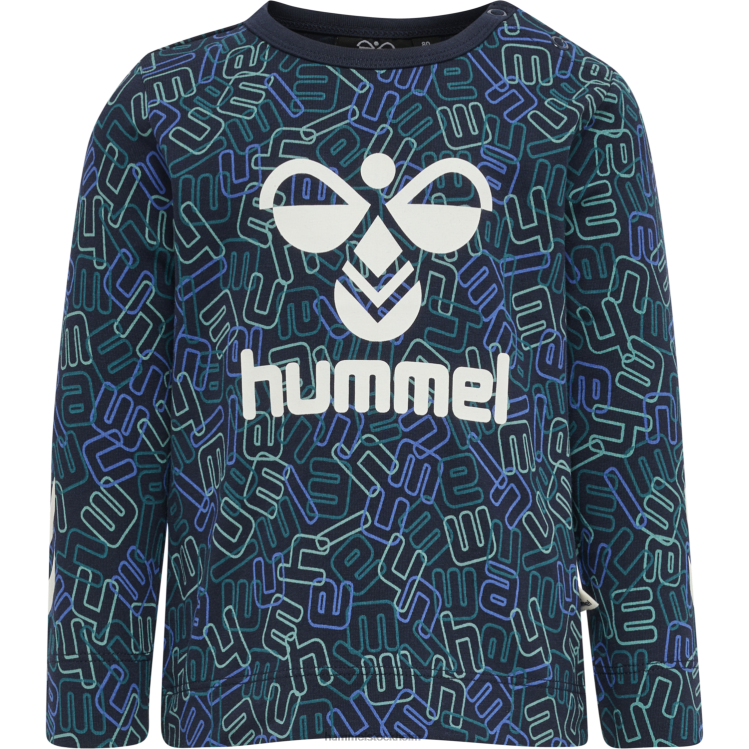 se Hummel barn hmlolly t-shirt l/s LL40V4419 \"långärmad t-shirt\"
