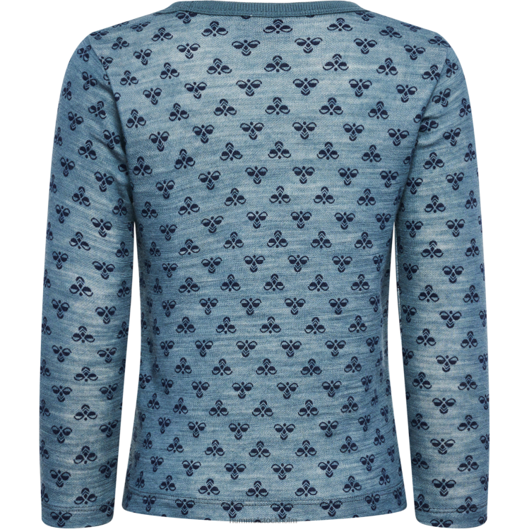 se Hummel barn hmlvilmo t-shirt l/s LL40V4318 \"långärmad t-shirt\"