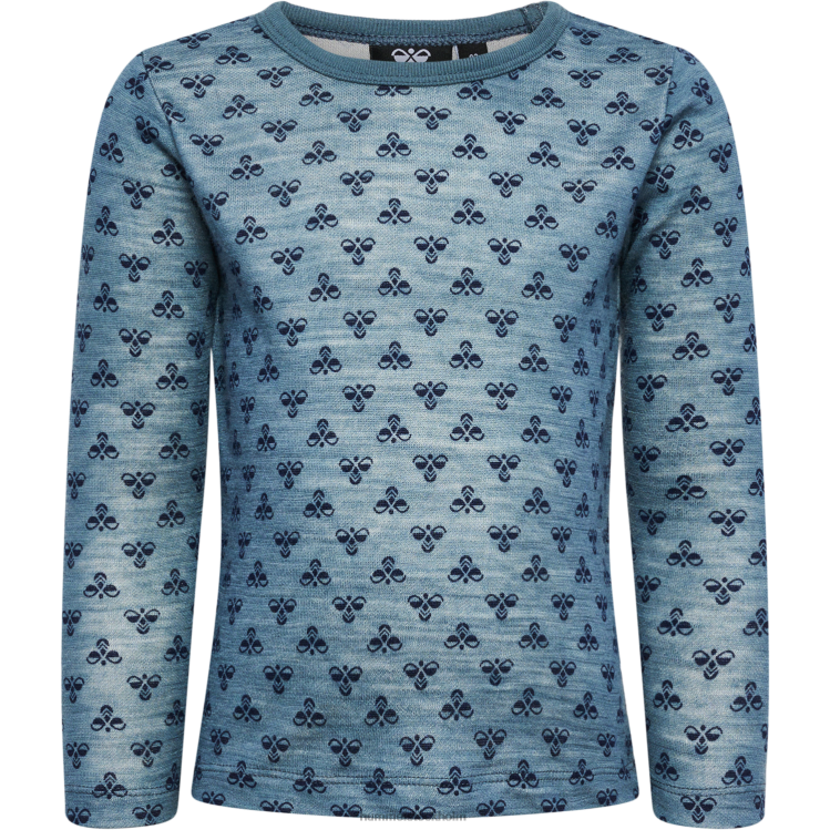 se Hummel barn hmlvilmo t-shirt l/s LL40V4318 \"långärmad t-shirt\"