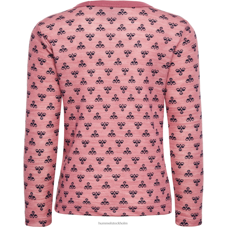 se Hummel barn hmlvilmo t-shirt l/s LL40V4461 \"långärmad t-shirt\"