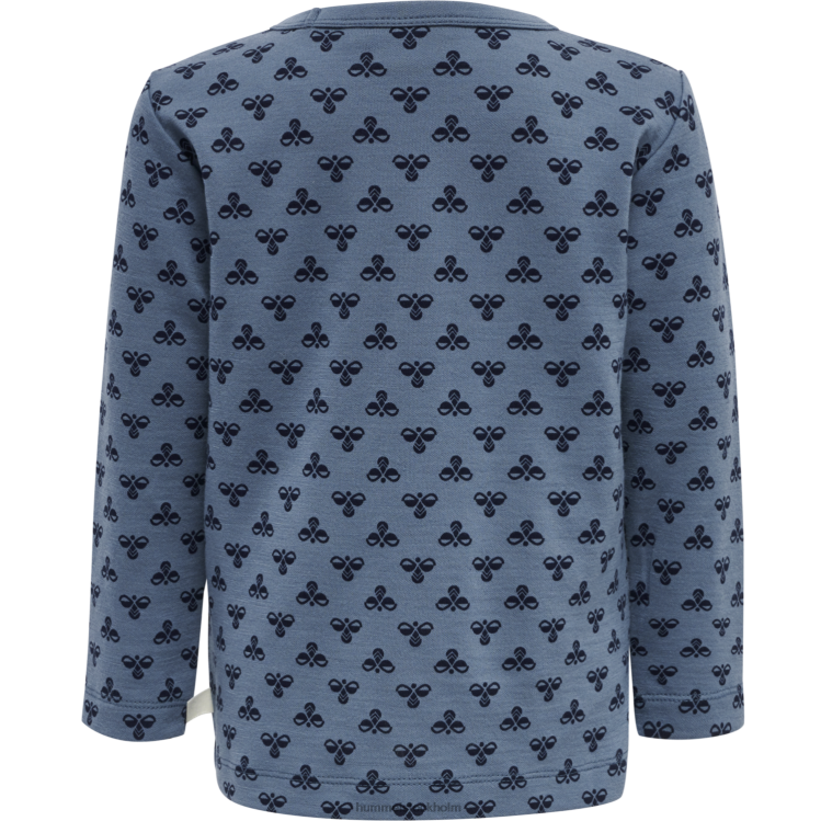 se Hummel barn hmlvilmo t-shirt l/s LL40V4579 \"långärmad t-shirt\"