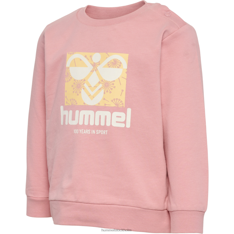 se Hummel barn hmllime tröja LL40V4121 "bomullströja"