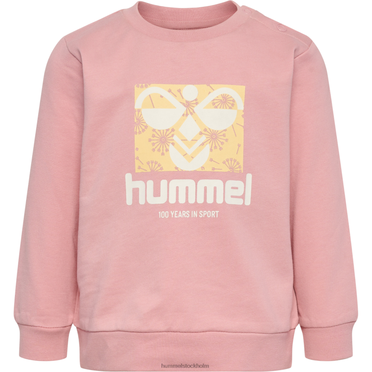 se Hummel barn hmllime tröja LL40V4121 \"bomullströja\"