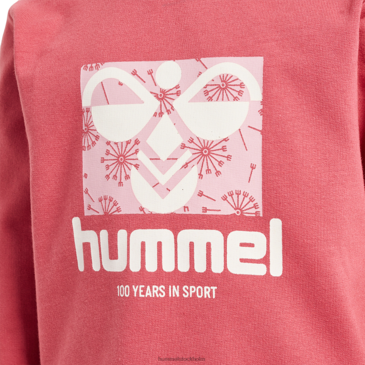 se Hummel barn hmllime tröja LL40V4135 \"bomullströja\"