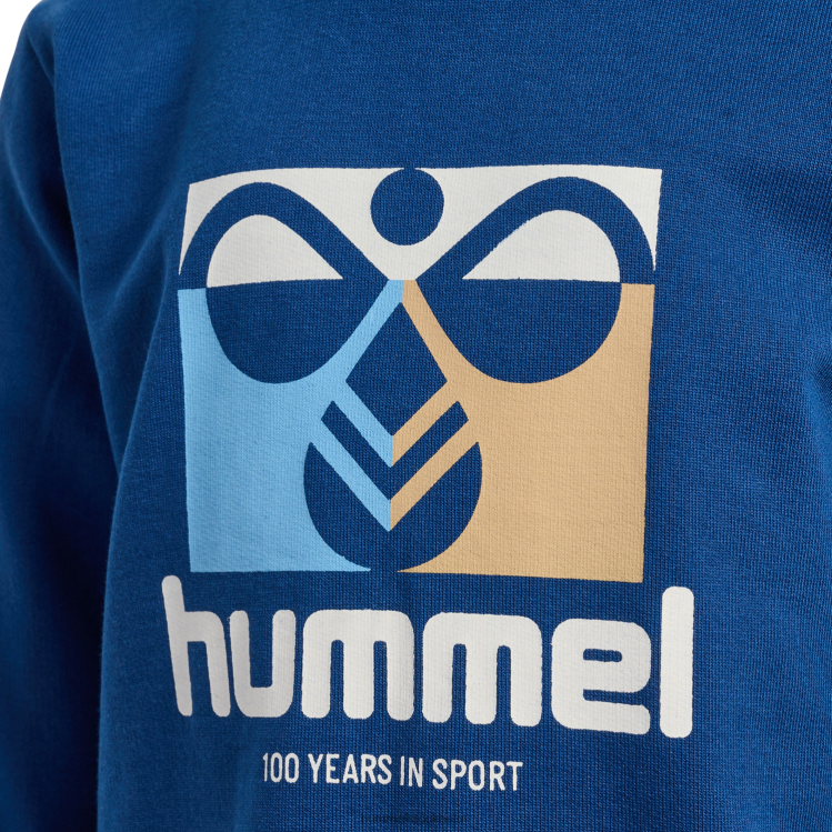se Hummel barn hmllime tröja LL40V4137 \"bomullströja\"