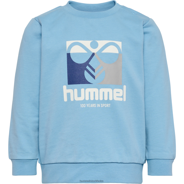 se Hummel barn hmllime tröja LL40V4147 \"bomullströja\"