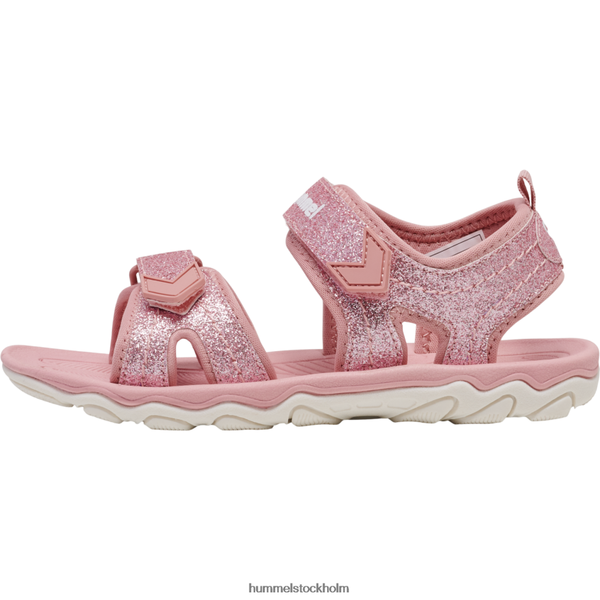 se Hummel barn sandal sport glitter jr LL40V7049