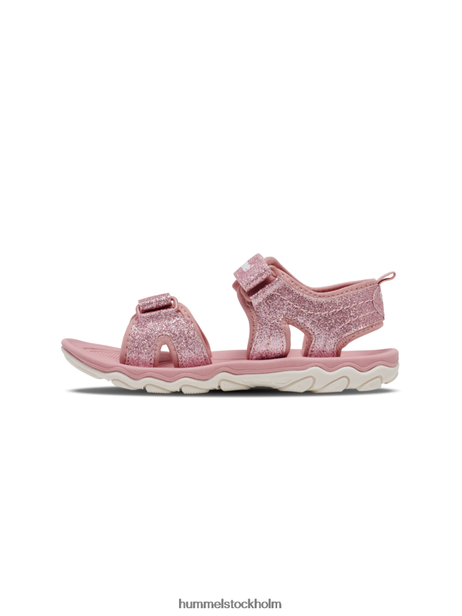 se Hummel barn sandal sport glitter jr LL40V7049