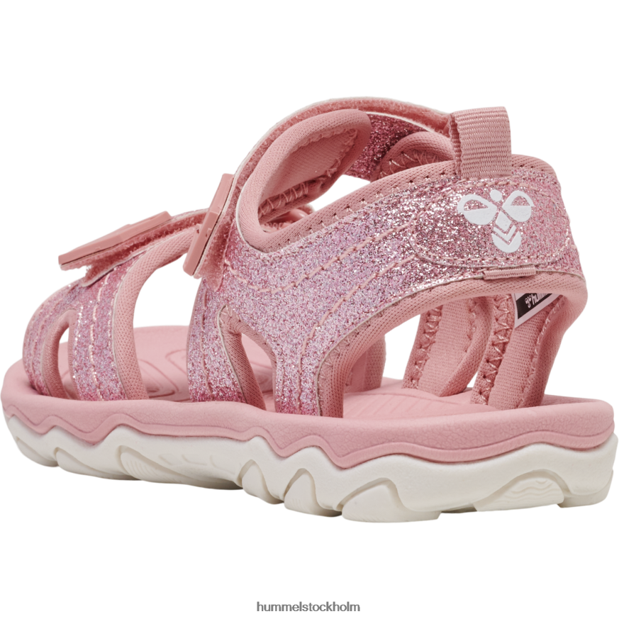 se Hummel barn sandal sport glitter jr LL40V7049