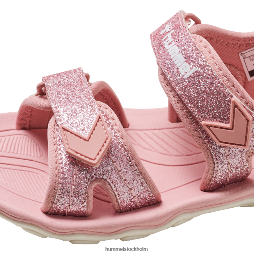 se Hummel barn sandal sport glitter jr LL40V7049