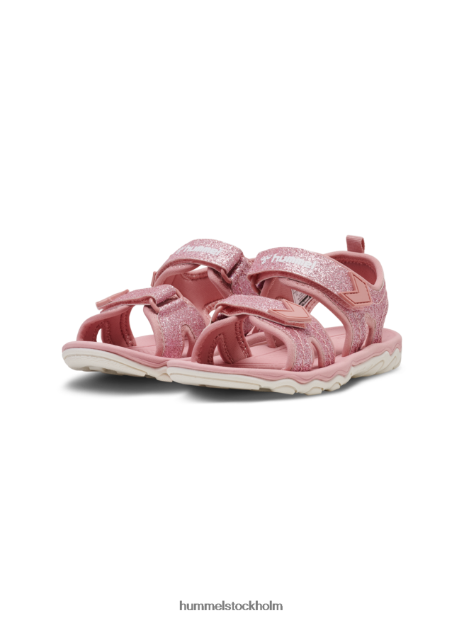 se Hummel barn sandal sport glitter jr LL40V7049