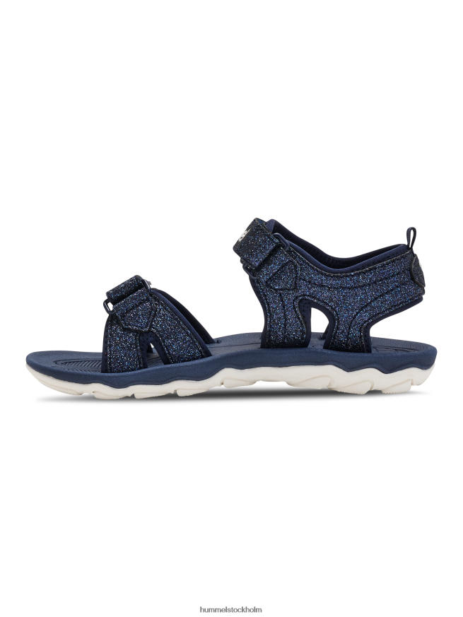 se Hummel barn sandal sport glitter jr LL40V7431