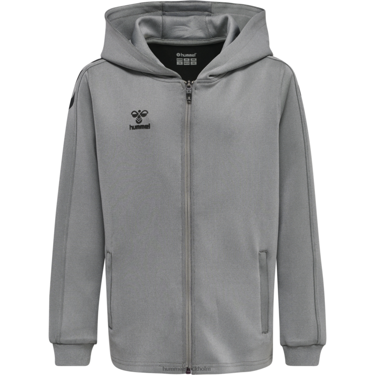 se Hummel barn hmlcore xk poly zip hood sweat LL40V5688 \"luvtröja\"