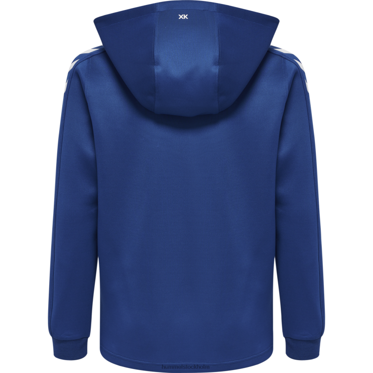 se Hummel barn hmlcore xk poly zip hood sweat LL40V5689 \"luvtröja\"