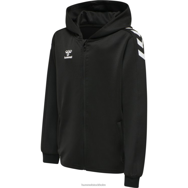 se Hummel barn hmlcore xk poly zip hood sweat LL40V5923 "luvtröja"