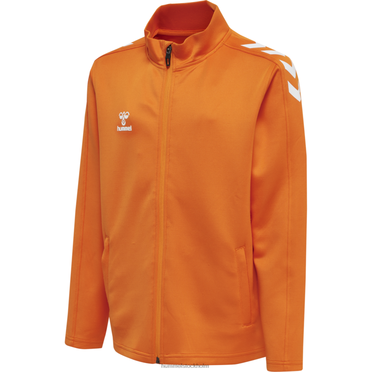 se Hummel barn hmlcore xk poly zip sweat LL40V5545 "tröja"