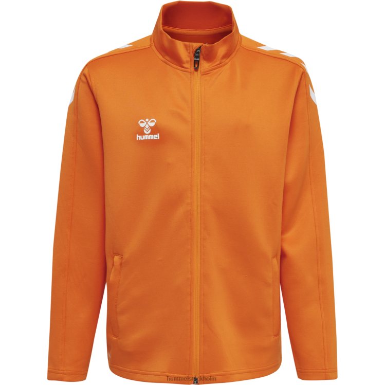 se Hummel barn hmlcore xk poly zip sweat LL40V5545 \"tröja\"