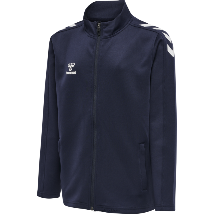 se Hummel barn hmlcore xk poly zip sweat LL40V5618 "tröja"