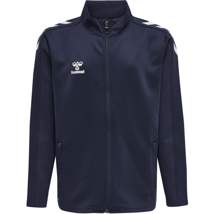se Hummel barn hmlcore xk poly zip sweat LL40V5618 \"tröja\"