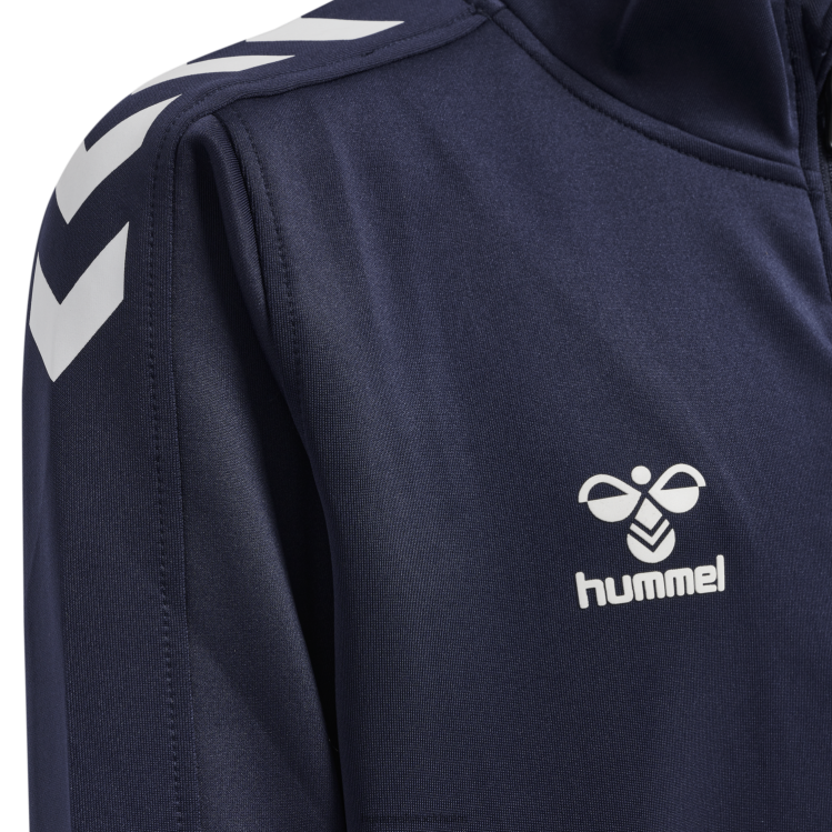 se Hummel barn hmlcore xk poly zip sweat LL40V5618 \"tröja\"