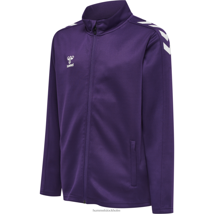 se Hummel barn hmlcore xk poly zip sweat LL40V5667 "tröja"