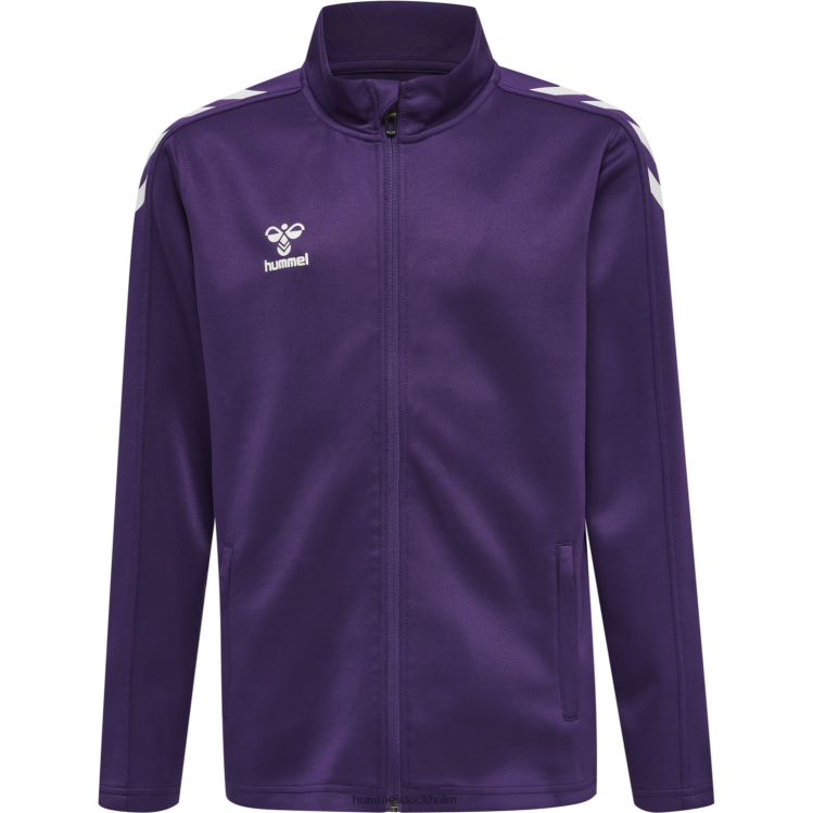 se Hummel barn hmlcore xk poly zip sweat LL40V5667 \"tröja\"