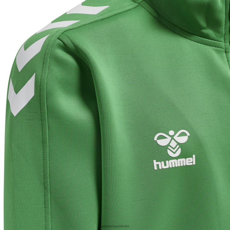 se Hummel barn hmlcore xk poly zip sweat LL40V6196 \"tröja\"